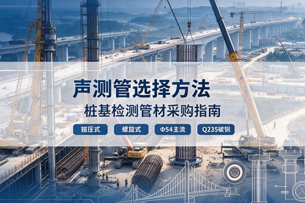 仪征声测管选型标准