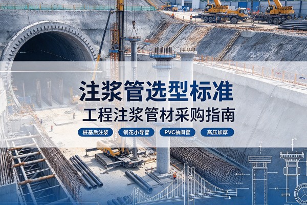 仪征注浆管选型标准