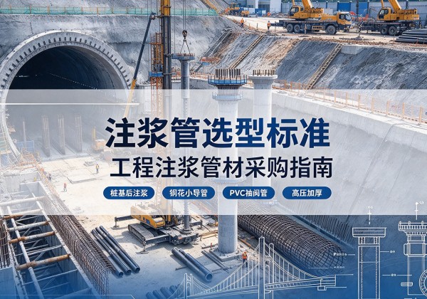 仪征注浆管选型标准